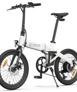 HIMO Z20 Max Electric Bicycle 250W Motor 20 Inches 36V 10Ah Battery 80KM Range Up To 25Km/h With E-assist Mode All-weather Tires - White