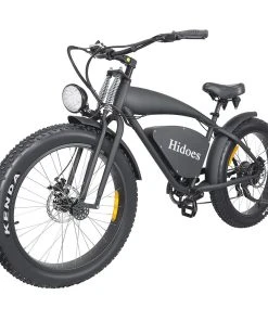 Hidoes B3 Electric Mountain Bike 26*4.0 Inch Off-Road Fat Tires 1200W Brushless Motor 25Km/h Max Speed 48V 17.5Ah Battery For 50-60KM Mileage