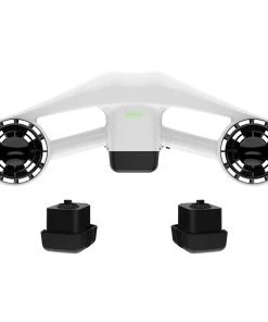 Asiwo Hypergogo Manta S 2 Batteries Sea Scooter Portable And Lightweight Water Cruiser Sports Enthusiasts Diver Propulsion - White