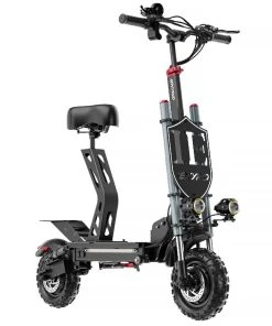IENYRID ES20 Electric Scooter 11 Inch Off Road Tires 48V 20AH 1200W*2 Dual Motors 55Km/h Top Speed 50-60KM Mileage 150kg Load With Seat