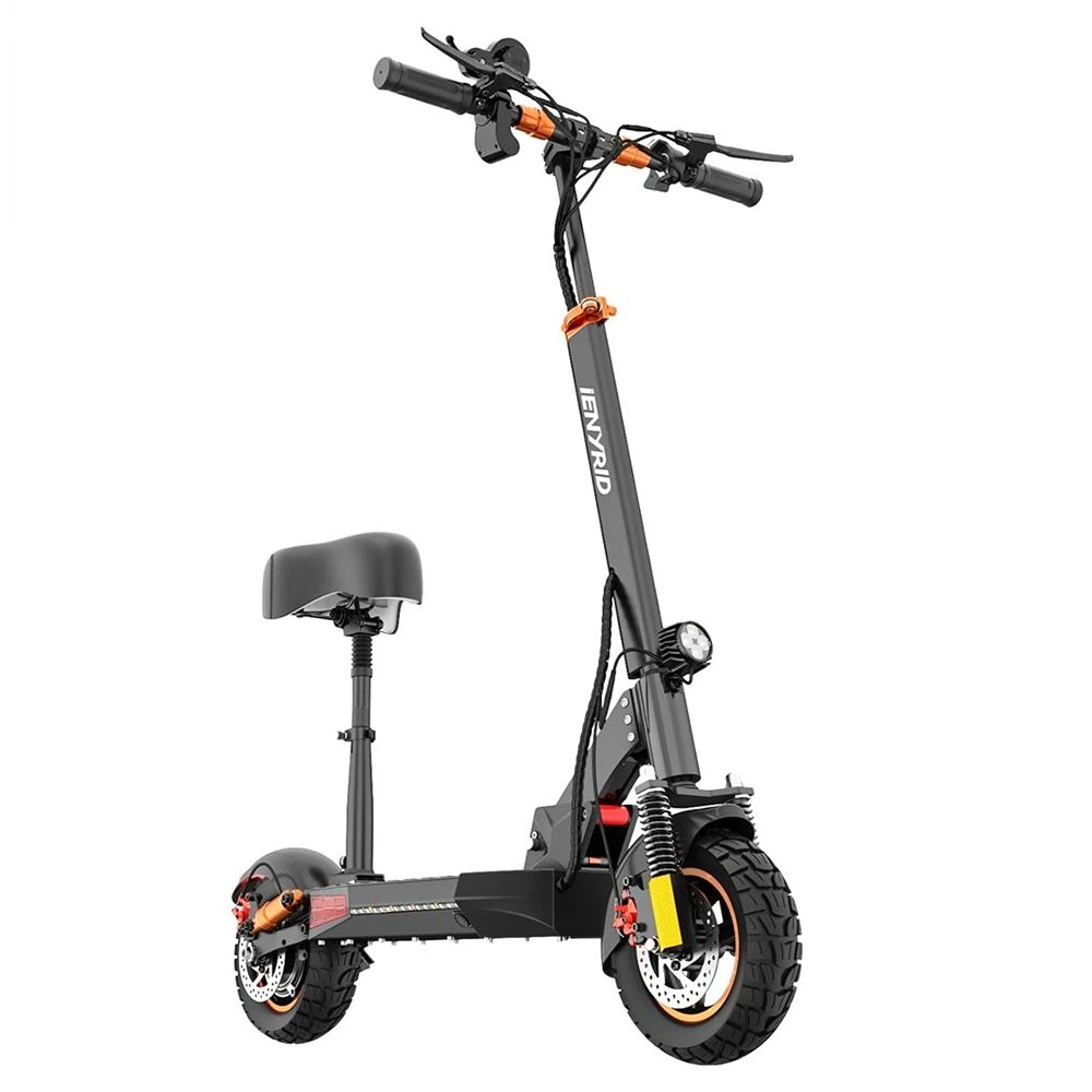 IENYRID M4 PRO S+ MAX Electric Scooter 10 Inch Off-Road Pneumatic Tires 800W Motor 45Km/h Max Speed 48V 20Ah Battery 75KM Range 150KG Max Load Dual Disc Brakes - Image 4
