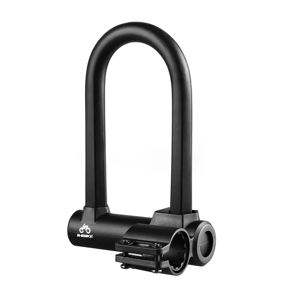INBIKE UL319A Bike U Lock Anti Theft Bike Lock Heavy Duty Anti-shear Lock And Mounting Bracket With Keys - Image 3