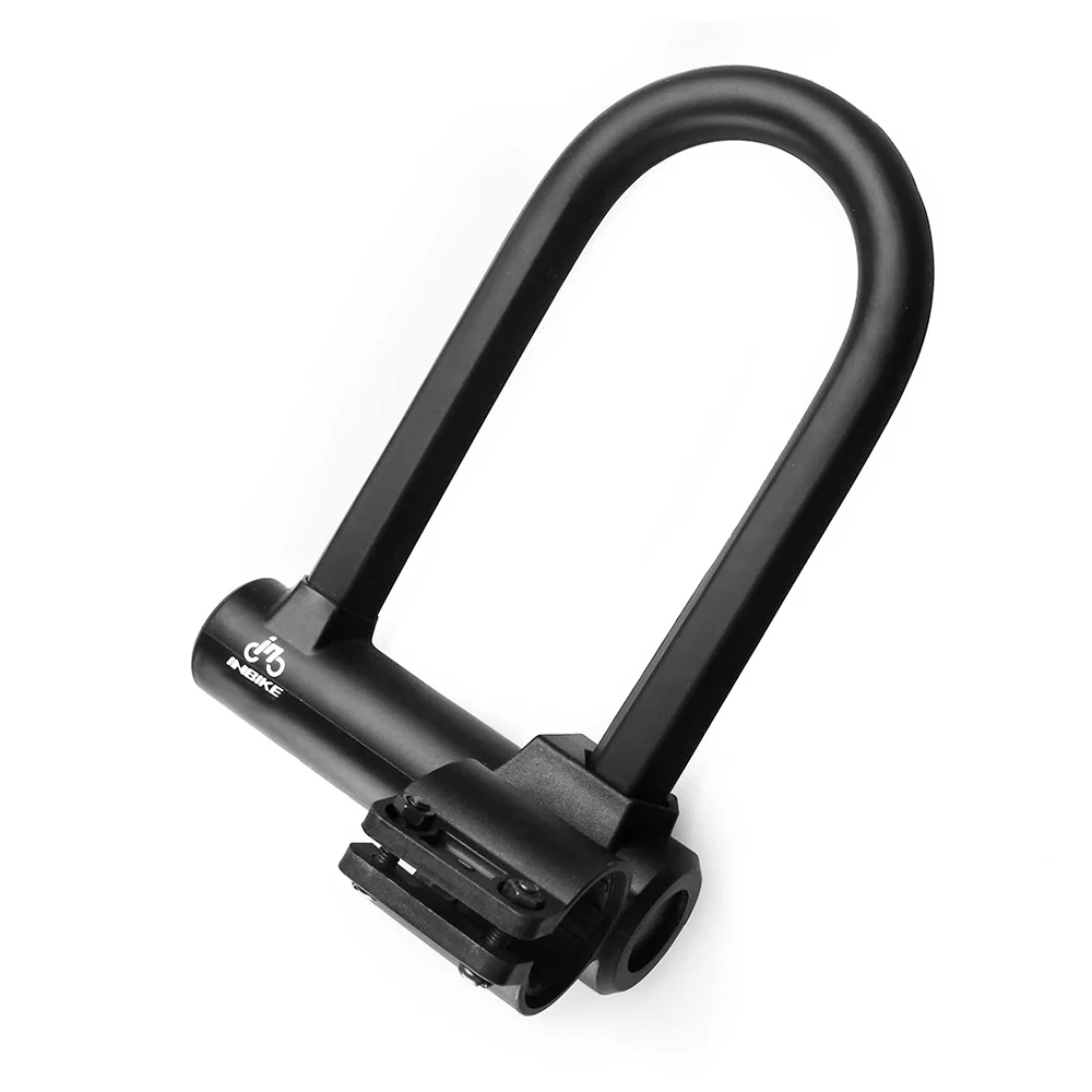 INBIKE UL319A Bike U Lock Anti Theft Bike Lock Heavy Duty Anti-shear Lock And Mounting Bracket With Keys - Image 4