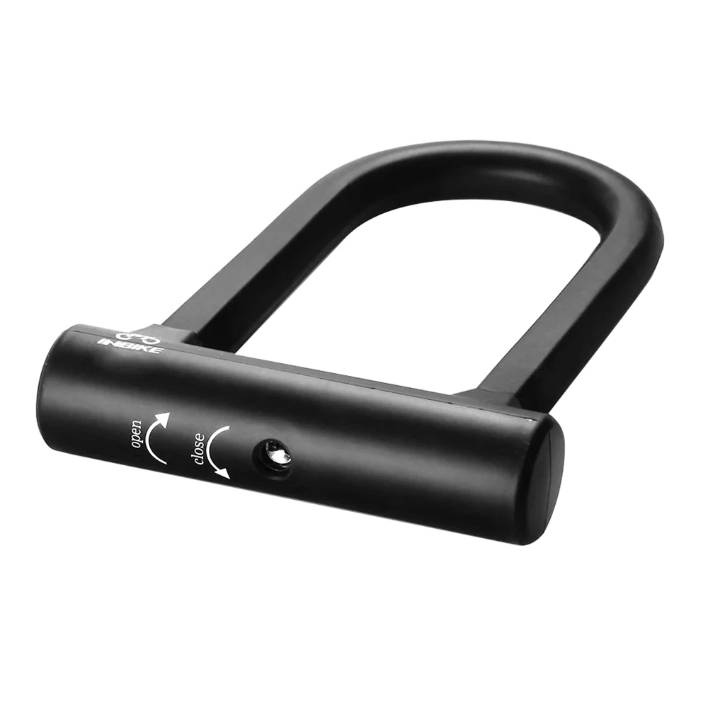 INBIKE UL319A Bike U Lock Anti Theft Bike Lock Heavy Duty Anti-shear Lock And Mounting Bracket With Keys - Image 6