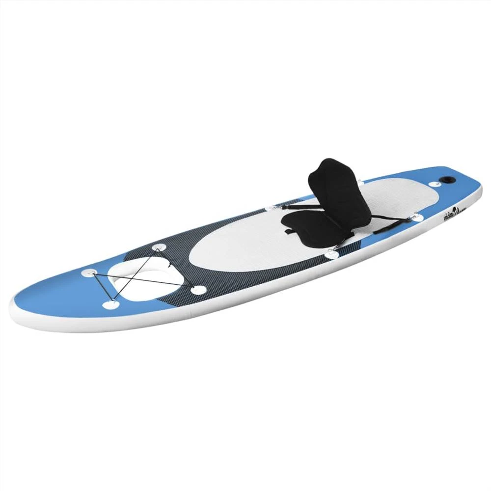 Inflatable Stand Up Paddle Board Set Sea Blue 300x76x10 Cm - Image 2