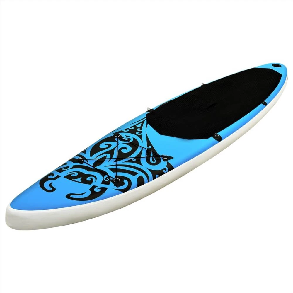 Inflatable Stand Up Paddleboard Set 366x76x15 Cm Blue - Image 2
