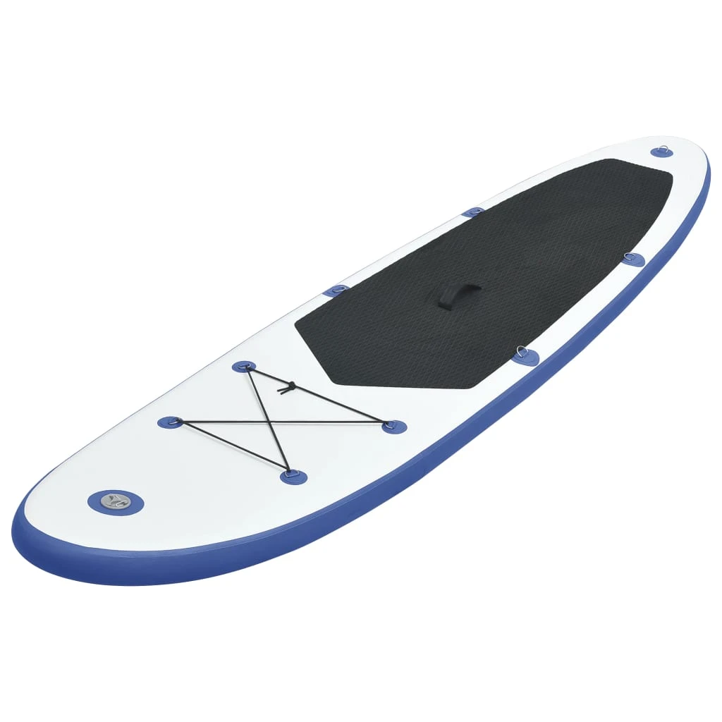 Inflatable Stand Up Paddleboard Set Blue And White - Image 2
