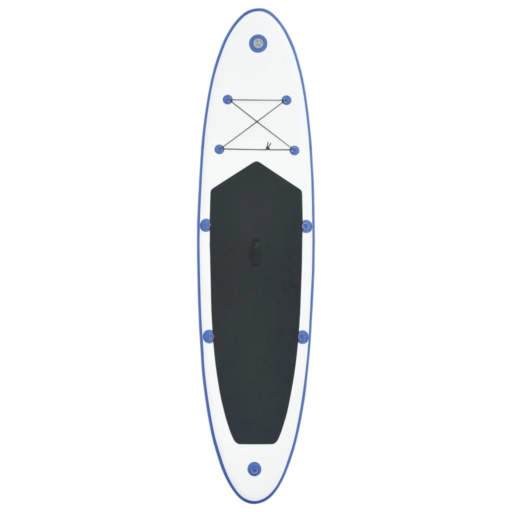 Inflatable Stand Up Paddleboard Set Blue And White - Image 3