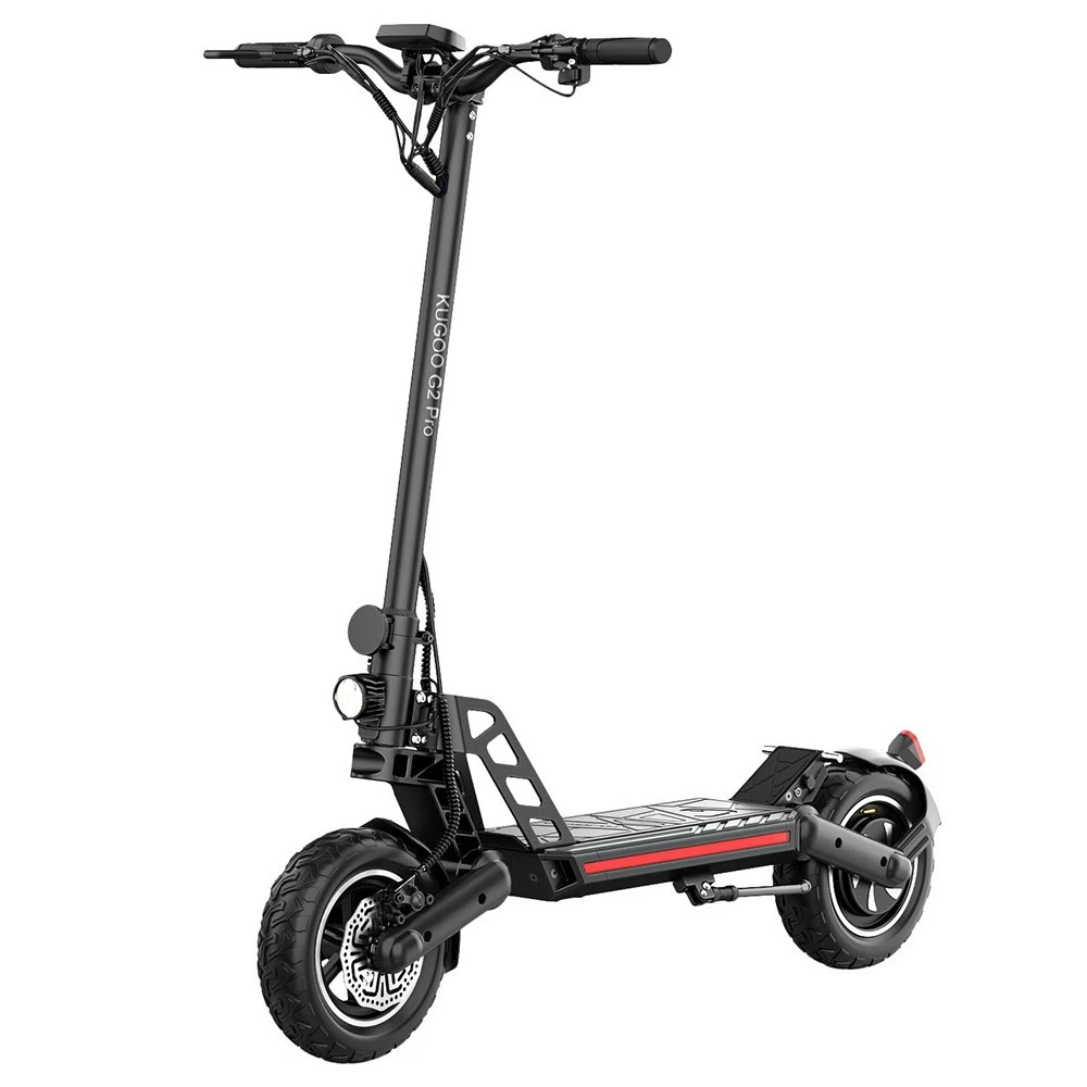 KUGOO G2 PRO Electric Scooter 10 Inch Off-Road Tire 800W Motor 45Km/h Max Speed 48V 15Ah Battery For 50KM Range 130KG Max Load E-Brake Disc Brake - Image 6
