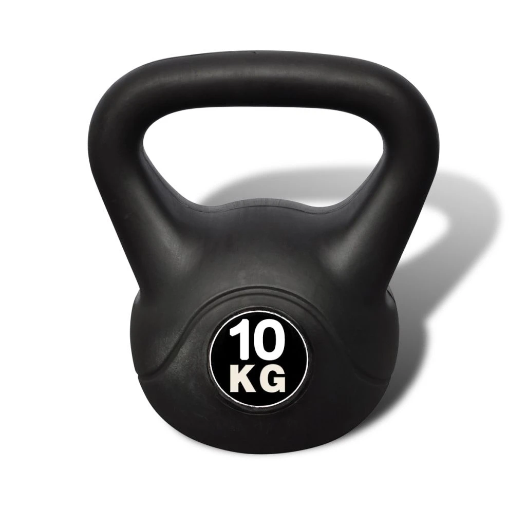 Kettlebell 10 Kg Concrete With Plastic Coated