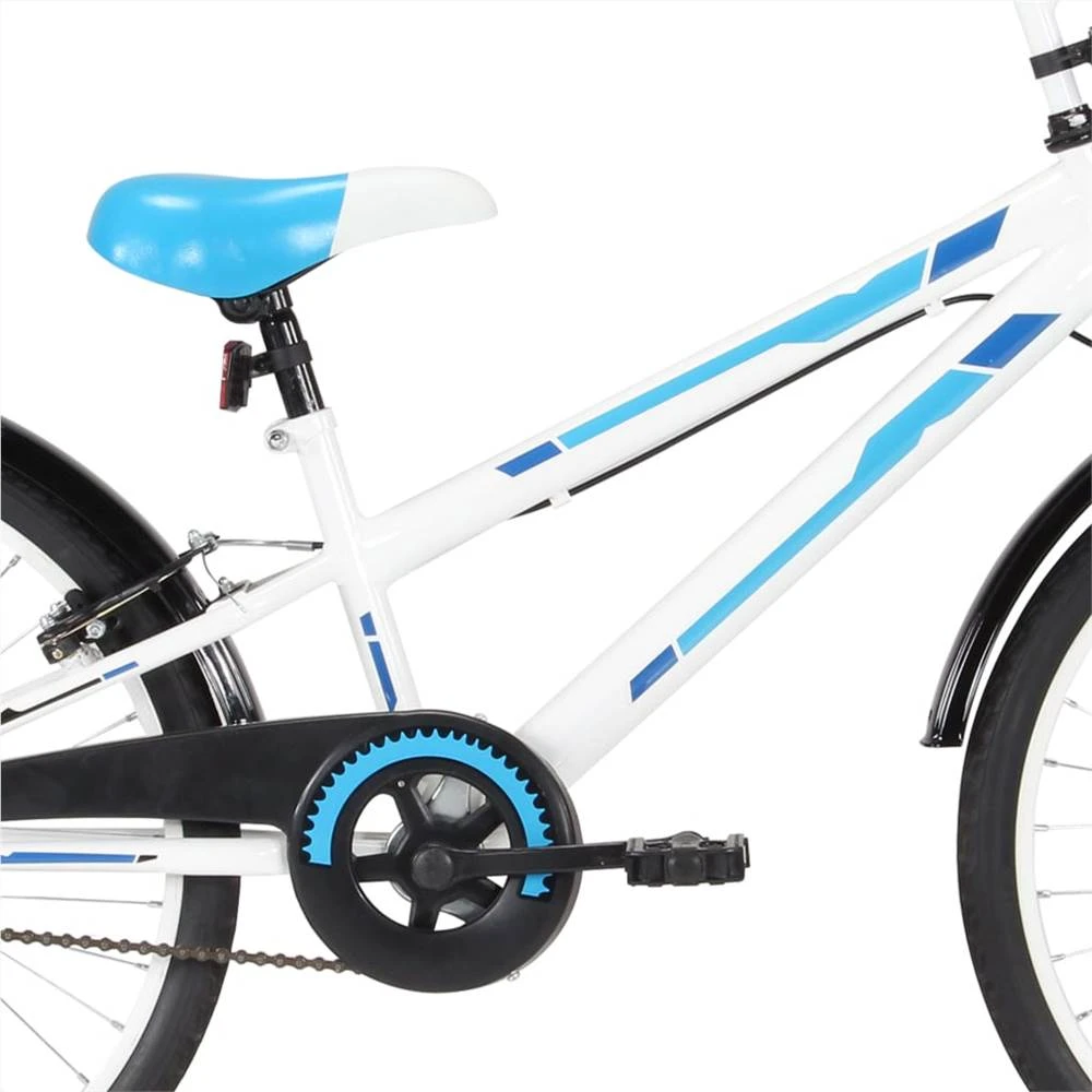 Kids Bike 24 Inch Blue And White - Image 5