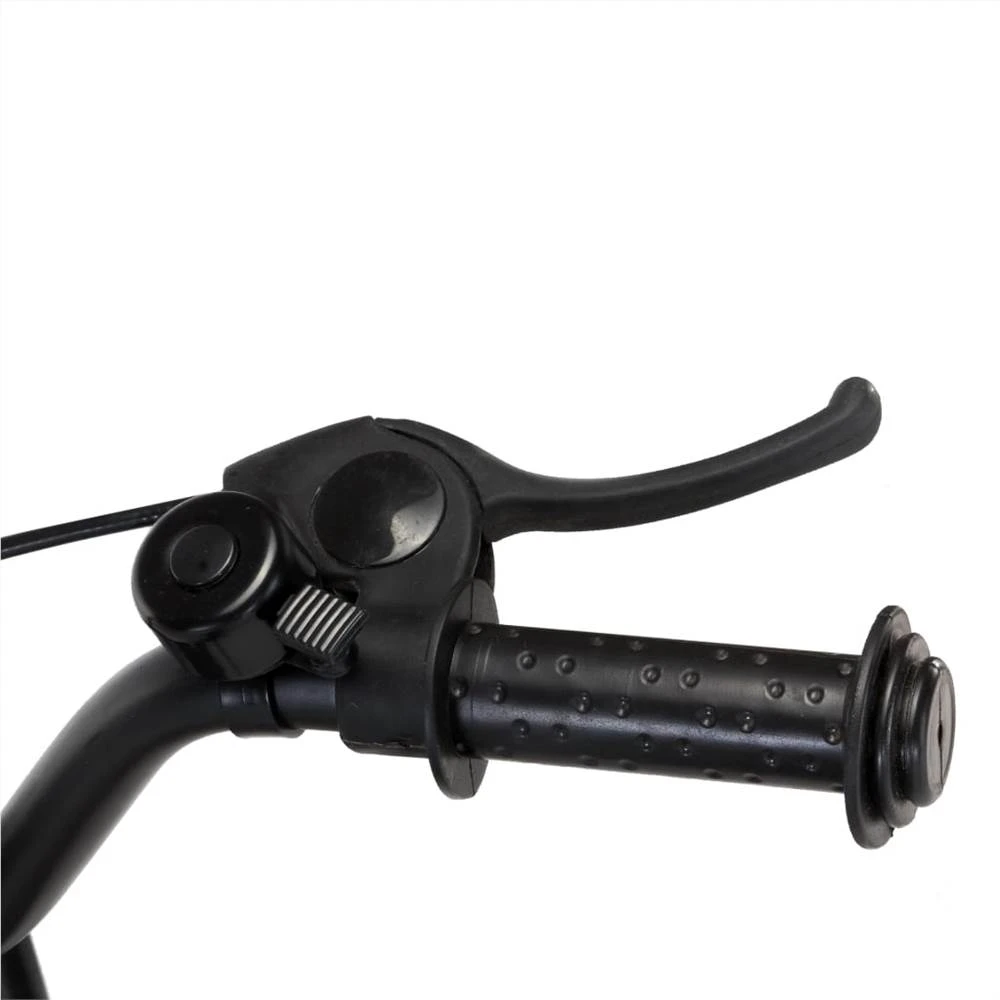 Kids Bike With Front Carrier 20 Inch Black And Orange - Image 6