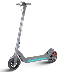 LEQISMART A8 Folding Electric Scooter 350W Motor 36V/10.4Ah Battery 9 Inch Tire - Gray