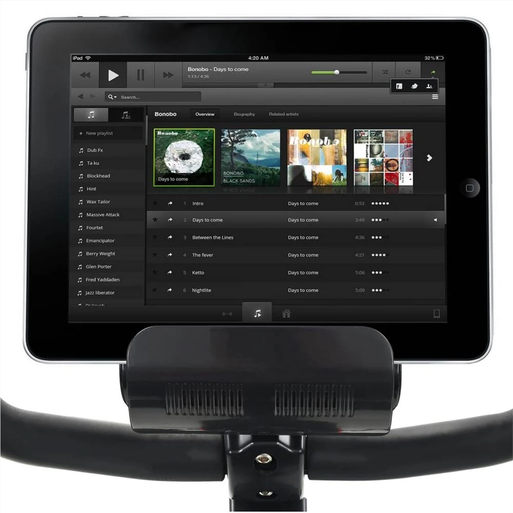 Magnetic Recumbent Exercise Bike With Pulse Measurement - Image 2