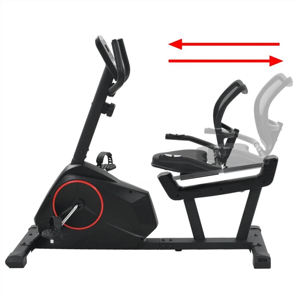 Magnetic Recumbent Exercise Bike With Pulse Measurement - Image 5