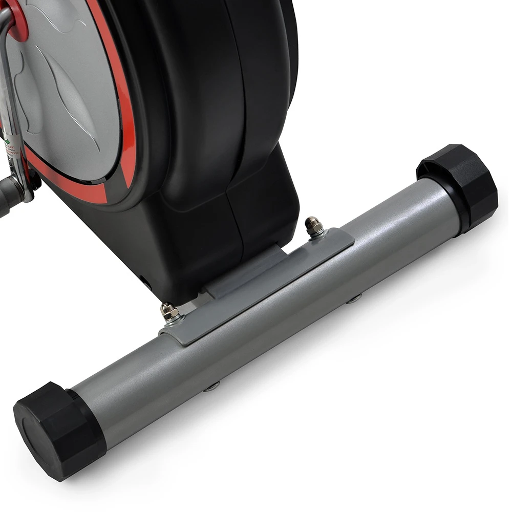 Merax Cross Portable Trainer Elliptical With LCD Display Equipment Stand For Home Exercises 8 Levels - Silver - Image 6