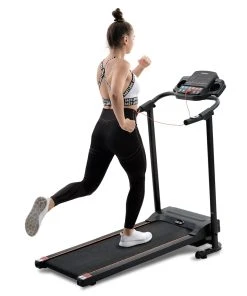 Merax Foldable Treadmill Running Machine With Loudspeaker For Home Gymnastics-Fitness