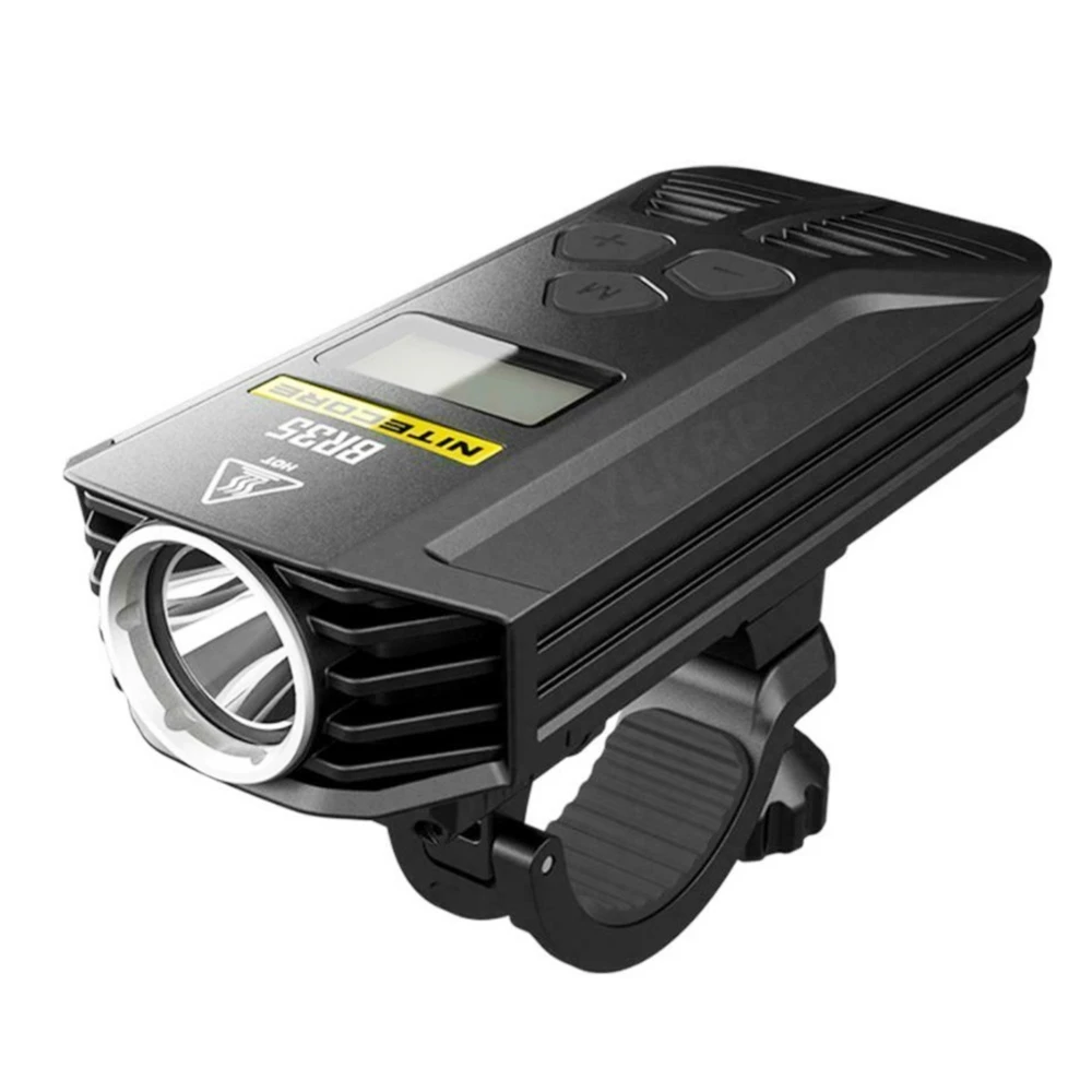 NITECORE BR35 Bicycle Light 1800 Lumen Rechargeable OLED Display Built-in Battery Bike Headlight - Image 2