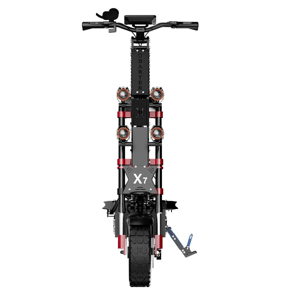 OBARTER-X7 Super Electric Scooter 14 Inch Off Road Tires 4000W*2 Dual Motors 60V 60Ah Battery 90Km/h Max Speed 120kg Load 140KM Range Without Seat - Image 3