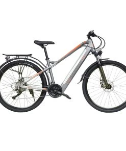 RANDRIDE Y90 Electric Bike 500W Motor 40km/h Max Speed 48V 13.6Ah Battery 90km Max Range 27.5*1.95'' Tire 150kg Load - Grey
