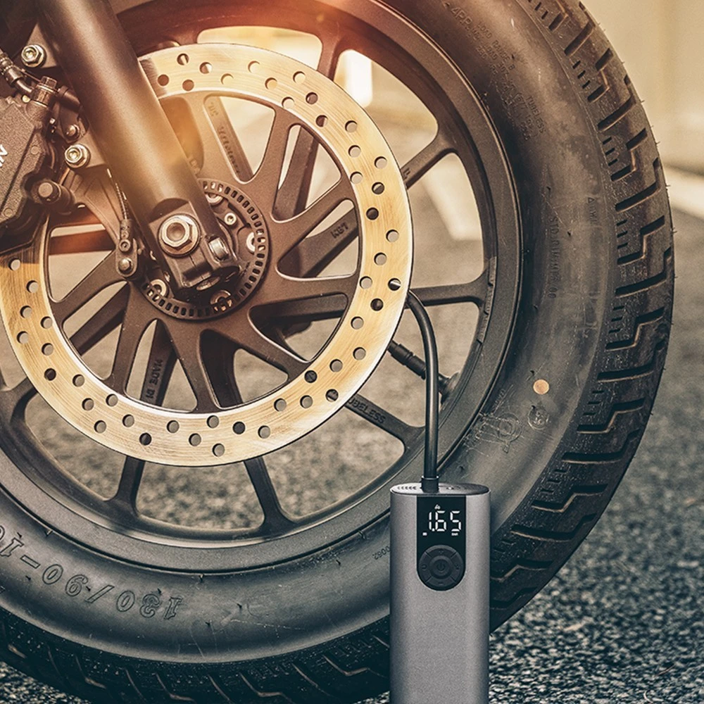 ROCKBROS A8 Electrical Air Pump 150PSI Fast Inflation Motorcycle Pump 2600mAh Battery - Image 3