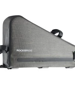 ROCKBROS AS-017 Bicycle Bag Rainproof MTB Road Frame Bag Triangle Pouch Waterproof Caulking Bag - 8L Capacity