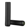 ROCKBROS Bicycle Grip MTB Silicone HandleBar Grip Anti-skid Shock-absorbing Soft Bike Grip Ultralight - Black