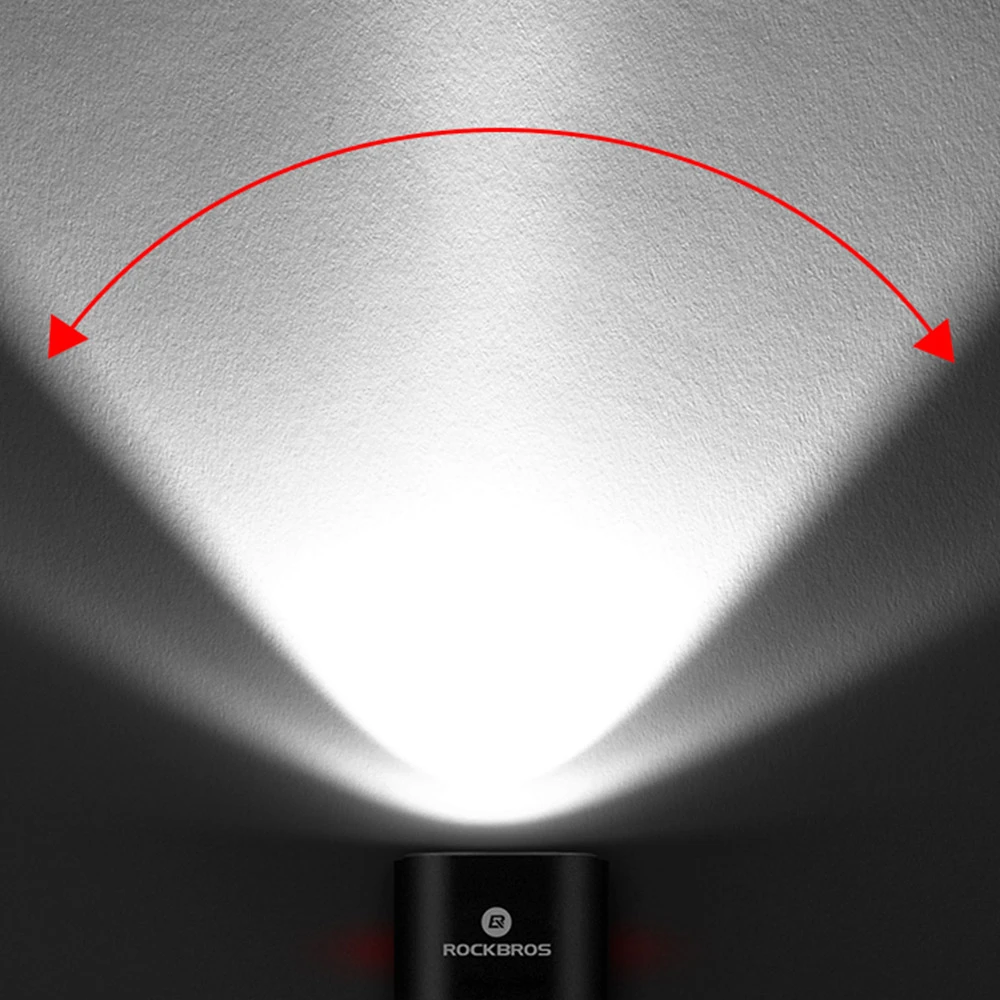 ROCKBROS Bicycle Light 400 Lumen 2000mAh Bike Headlight 3 Lightning Modes 200m Long Shot - Image 3