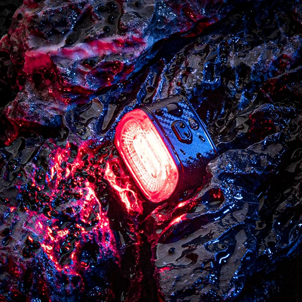 ROCKBROS Q2 Bike Taillight Bicycle Brake Light IPX6 Waterproof Rechargeable Rear Light - Image 3