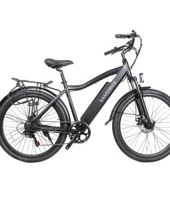 SAMEBIKE CITYMAN2 E-bike 27.5 Inch Mountain Bike 36V 250W Motor 10.4Ah Removable Battery 32KM/H Max Speed 40-80 Km Range