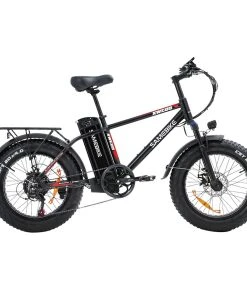 SAMEBIKE XWC05 Electric Mountain Bike 20*4.0 Inch Fat Tire 750W Brushless Geared Motor 35Km/h Max Speed 48V 13Ah Battery 80KM Range Shimano 7-Speed Double Disc Brake - Red