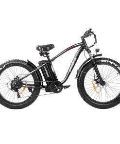 SAMEBIKE YY26 Electric Mountain Bike 26*4.0 Inch Fat Tire 750W Brushless Geared Motor 35Km/h Max Speed 48V 15Ah Battery Shimano 7-Speed 150KG Payload 120KM Range Double Disc Brake