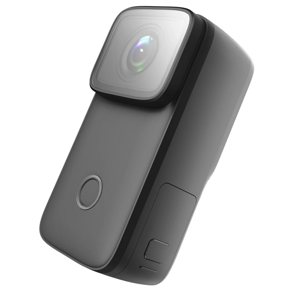 SJCAM C200 Sports & Action Camera, 4K/24FPS, Waterproof 5M, 6-Axis Gyro Stabilizer, Remote Control - Black