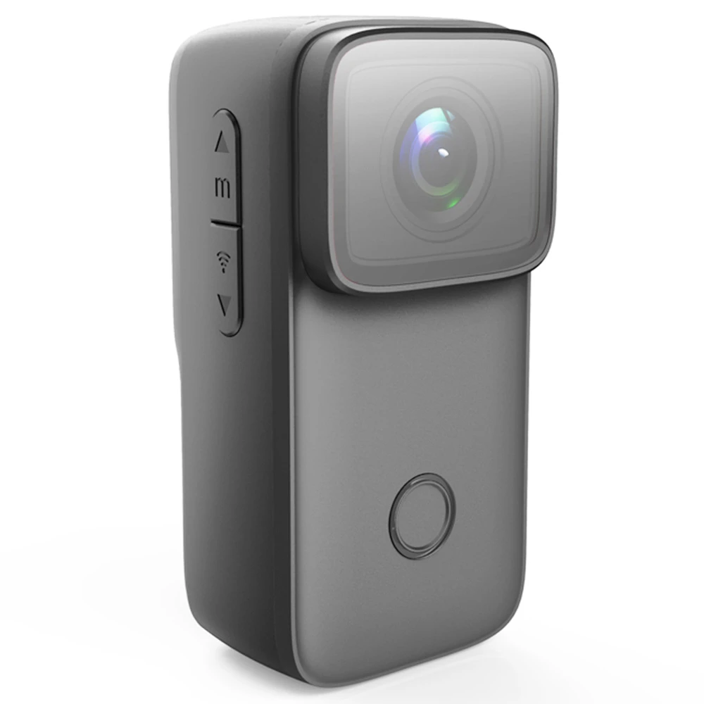 SJCAM C200 Sports & Action Camera, 4K/24FPS, Waterproof 5M, 6-Axis Gyro Stabilizer, Remote Control - Black - Image 2