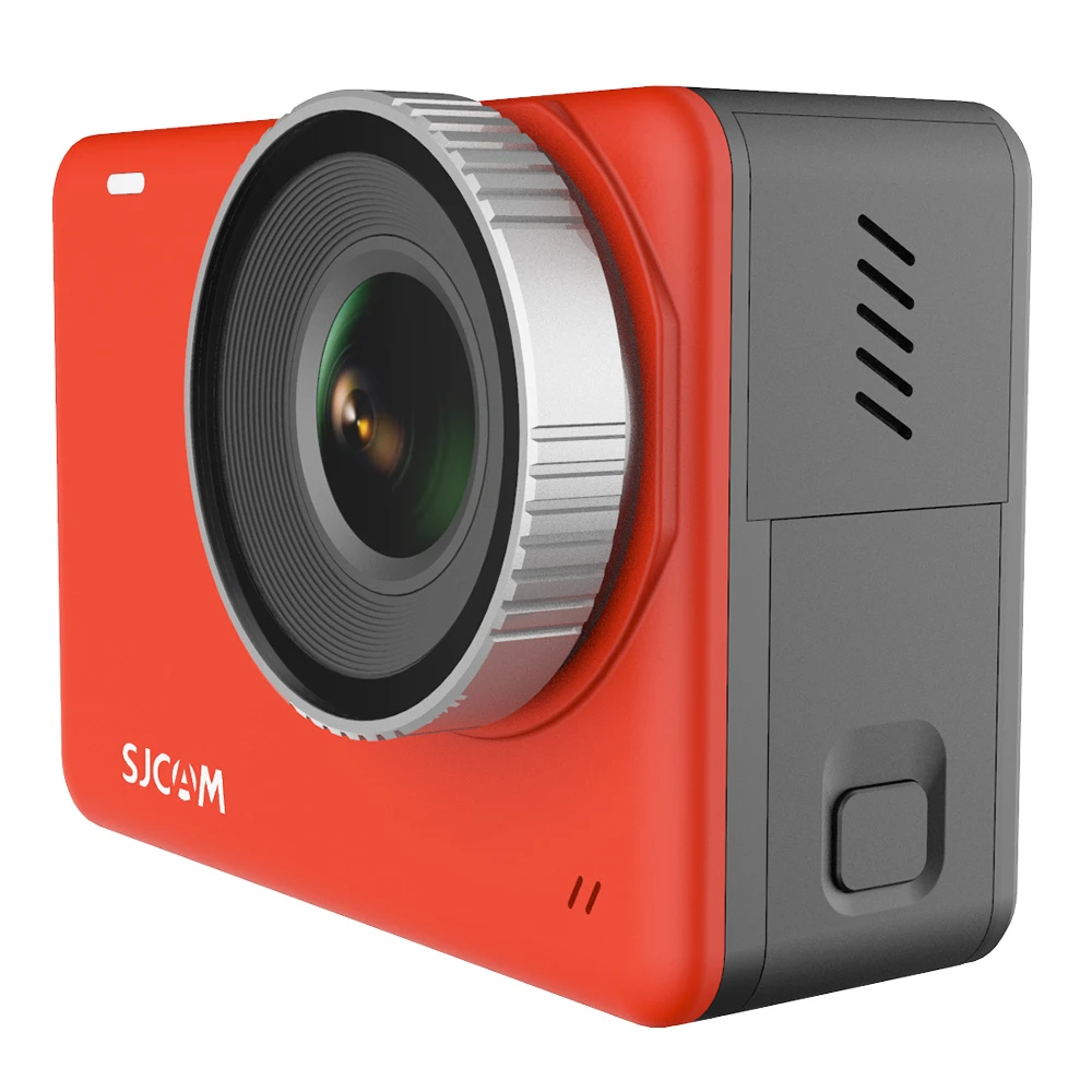 SJCAM SJ10 Pro Sports & Action Camera 4K/60FPS Sony IMX Sensor Waterproof Up To 10m, 2.33'' IPS Touch Screen - Red - Image 2