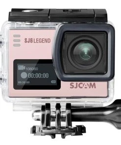 SJCAM SJ6 Legend Sports & Action Camera 4K/24FPS Waterproof, WiFi Remote Control 2.0'' LCD Touch Screen - Pink