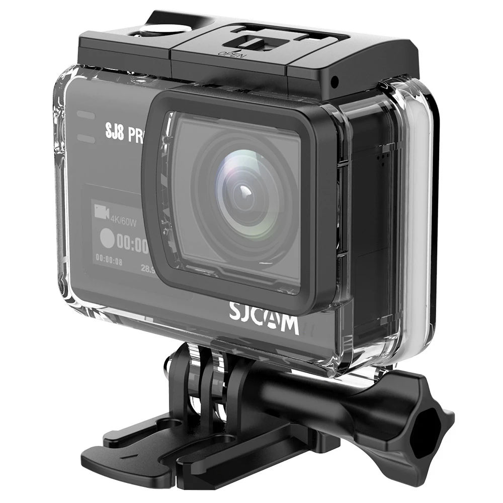 SJCAM SJ8Pro Sports & Action Camera 4K/60FPS Waterproof, WiFi Remote Control Sports DV FPV Camera - Black - Image 2