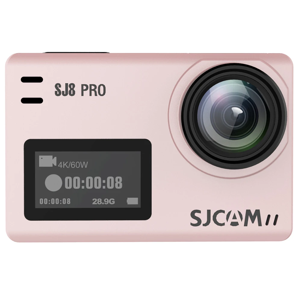 SJCAM SJ8Pro Sports & Action Camera 4K/60FPS Waterproof, WiFi Remote Control Sports DV FPV Camera - Rose Gold - Image 3