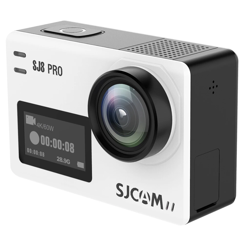 SJCAM SJ8Pro Sports & Action Camera 4K/60FPS Waterproof, WiFi Remote Control Sports DV FPV Camera - White - Image 3