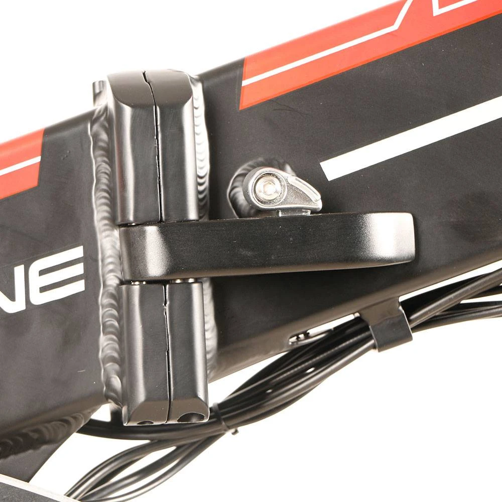 Samebike LO26 Smart Folding Electric Moped Bike 500W Motor 10Ah Battery Max Speed 30km/h 26 Inch Tire - Black - Image 6