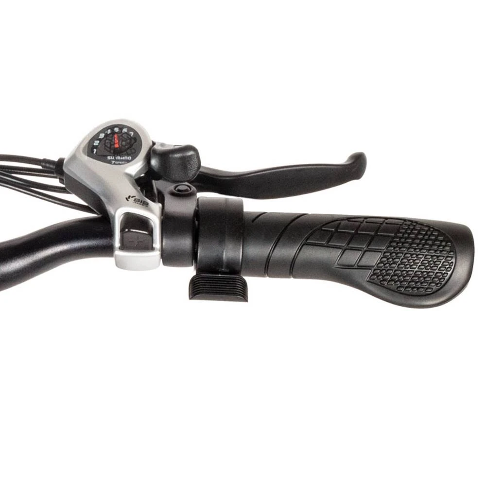 SAMEBIKE MY-SM26 Electric Bike 26 Inch Tires 350W Motor Max Speed 30km/h Up To 80km Range Max Load 150kg Dual Disk Brakes LCD Display Magnesium Alloy Rim - Black - Image 6