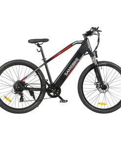Samebike MY275 10.4Ah 500W Motor 48V 27.5inch Electric Bike 20mph Top Speed 80km Mileage Range 150kg Load - Black