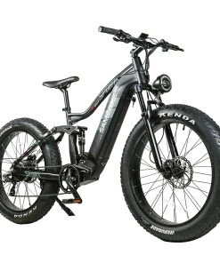 Samebike RS-A08 Electric Mountain Bike 26*4.0'' Fat Tires 17Ah Battery 750W Motor 35km/h Max Speed Shimano 7 Speed Gear