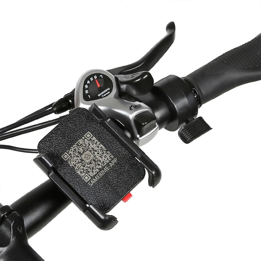 Samebike XWP10 Electric Bike 700*45C KENDA Tires 350W Motor 32Km/h Max Speed 36V 10.4Ah Battery For 40-80KM Range Dual Disc Brakes Shimano 7-Speed Gear App Control - Gray - Image 5