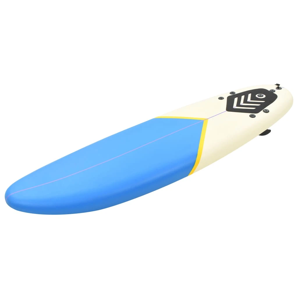 Surfboard 170 Cm Blue And Cream - Image 2