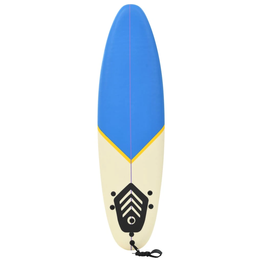 Surfboard 170 Cm Blue And Cream - Image 3