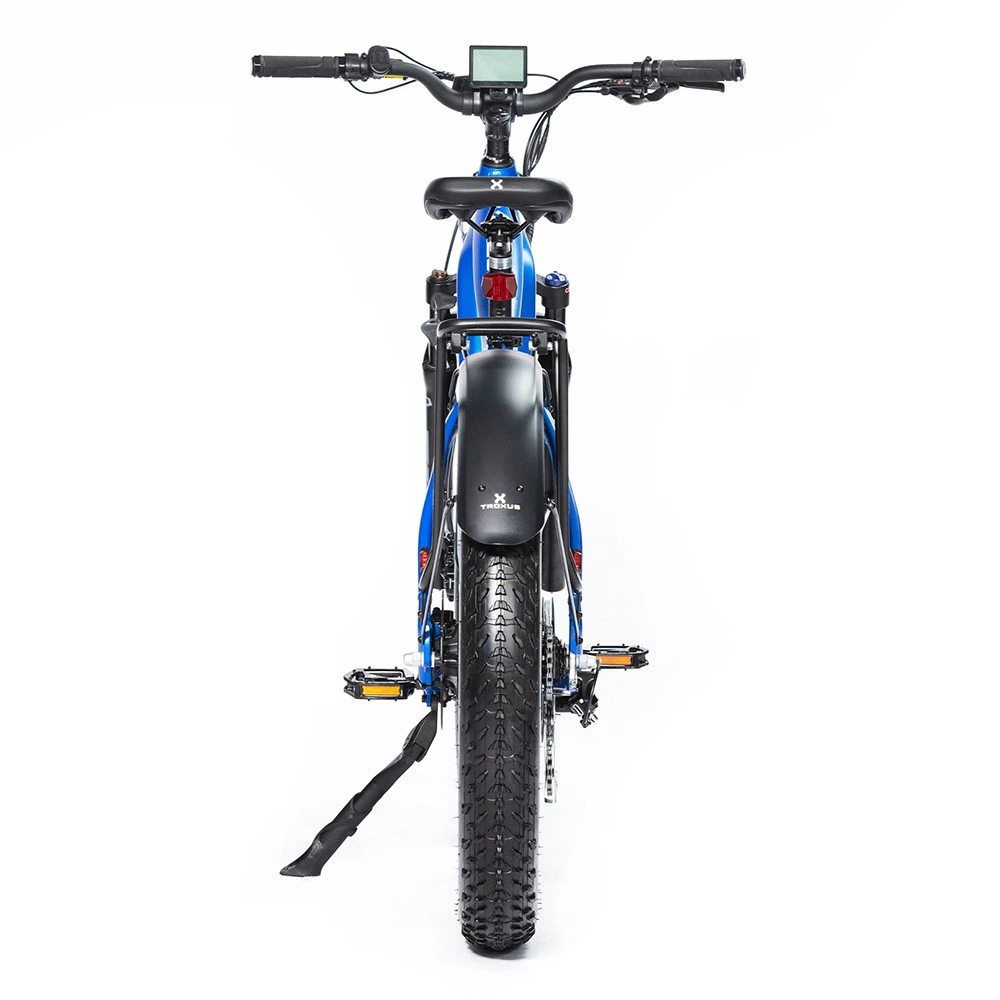 Troxus Explorer Step Over Electric Bike 26*4.0 Inch Fat Tire 750W Bafang Motor 45Km/h Speed 48V 20Ah Samsung Battery Shimano 8 Speed 125kg Load - Blue - Image 5