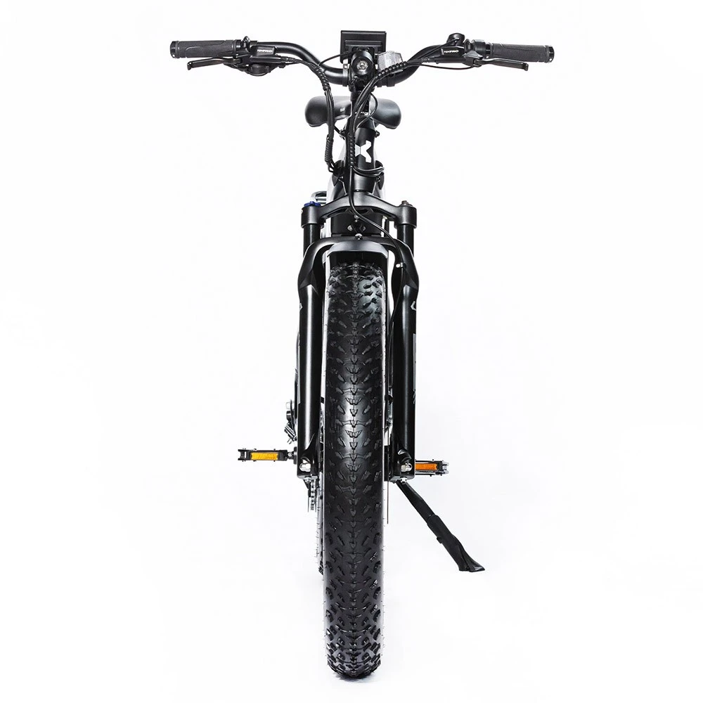 Troxus Explorer Step Thru Electric Bike 26*4.0 Inch Fat Tire 750W Bafang Motor 45Km/h Speed 48V 20Ah Samsung Battery Shimano 8 Speed 125kg Load - Black - Image 6