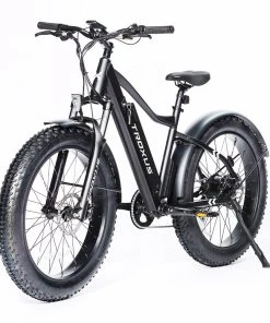 Troxus Vulcanus Electric Bike 26*4.0 Inch Fat Tire 750W Motor 42Km/h Speed 48V 16Ah Samsung Battery 7-Speed Shimano GearRoad Snow Mountain Bike