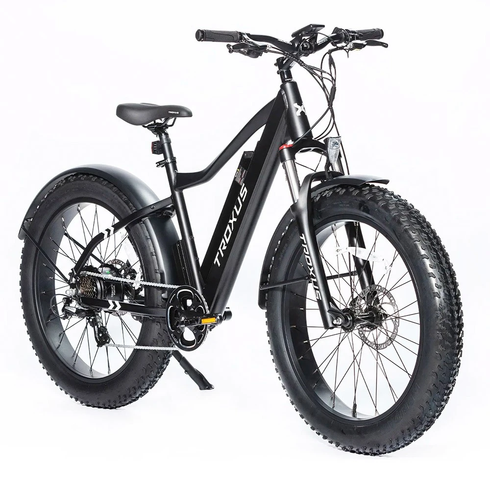 Troxus Vulcanus Electric Bike 26*4.0 Inch Fat Tire 750W Motor 42Km/h Speed 48V 16Ah Samsung Battery 7-Speed Shimano GearRoad Snow Mountain Bike - Image 4